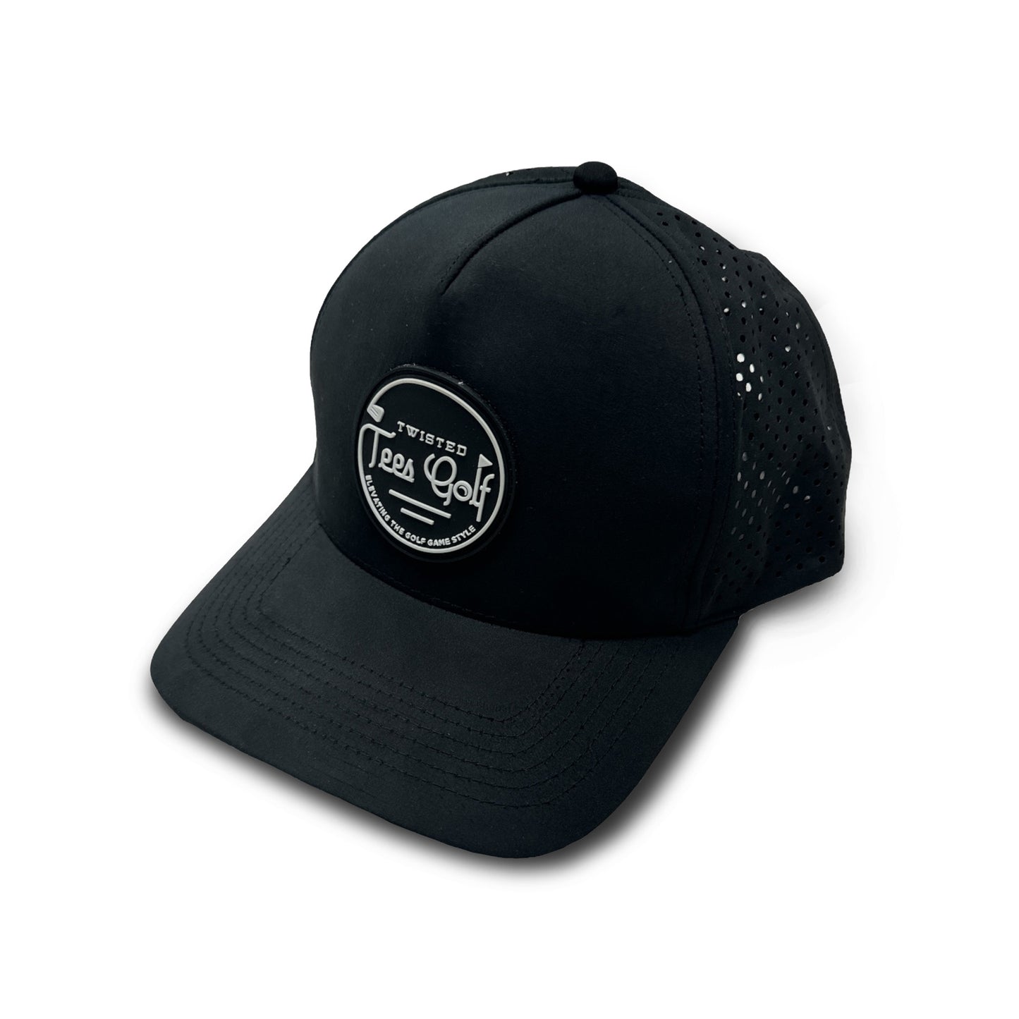 Black - Premium Golf Hat - Snapback